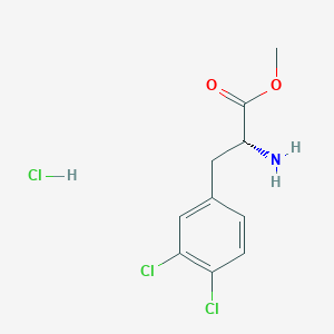 (R)-Methyl 2-amino-3-(3,4-dichlorophenyl)propanoate hydrochloride