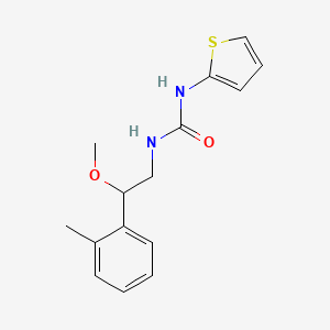1-(2-Methoxy-2-(o-tolyl)ethyl)-3-(thiophen-2-yl)urea
