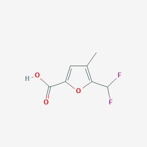 5-(Difluoromethyl)-4-methylfuran-2-carboxylic acid