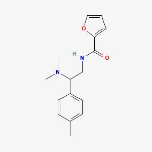 N-(2-(dimethylamino)-2-(p-tolyl)ethyl)furan-2-carboxamide