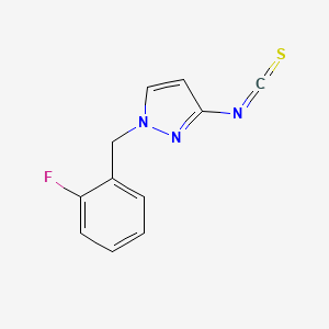 1-(2-Fluoro-benzyl)-3-isothiocyanato-1H-pyrazole