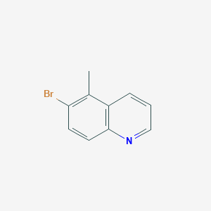 molecular formula C10H8BrN B2558536 6-Bromo-5-methylquinoline CAS No. 1256795-14-8