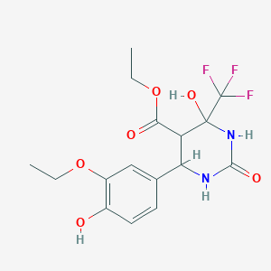 molecular formula C16H19F3N2O6 B255856 MFCD02653618 