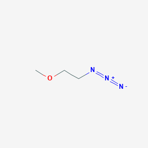 molecular formula C3H7N3O B2558596 1-Azido-2-methoxyethane CAS No. 80894-21-9; 89485-61-0