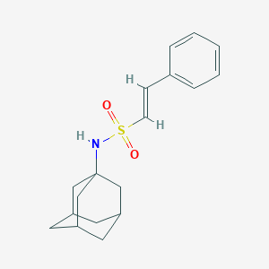 (E)-N-(1-adamantyl)-2-phenylethenesulfonamide