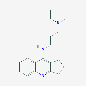molecular formula C19H27N3 B255874 N-(2,3-dihydro-1H-cyclopenta[b]quinolin-9-yl)-N',N'-diethylpropane-1,3-diamine 