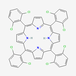 B2558802 5,10,15,20-Tetrakis(2,6-dichlorophenyl)porphine CAS No. 32350-86-0; 37083-37-7
