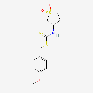 4-Methoxybenzyl (1,1-dioxidotetrahydrothiophen-3-yl)carbamodithioate