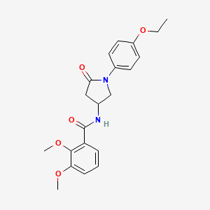 N-(1-(4-ethoxyphenyl)-5-oxopyrrolidin-3-yl)-2,3-dimethoxybenzamide