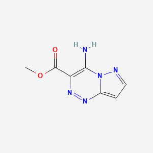 B2559044 Methyl 4-aminopyrazolo[5,1-c][1,2,4]triazine-3-carboxylate CAS No. 1158289-06-5
