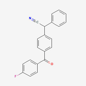 2-[4-(4-Fluorobenzoyl)phenyl]-2-phenylacetonitrile