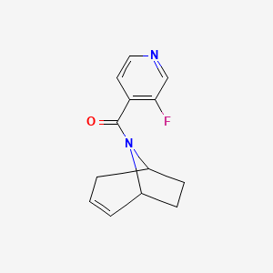 (1R,5S)-8-azabicyclo[3.2.1]oct-2-en-8-yl(3-fluoropyridin-4-yl)methanone