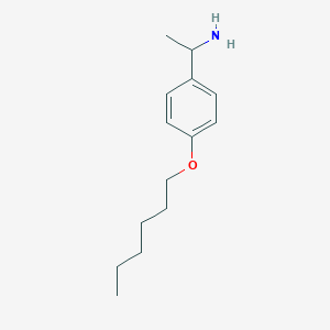 p-(Hexyloxy)-alpha-methylbenzylamine