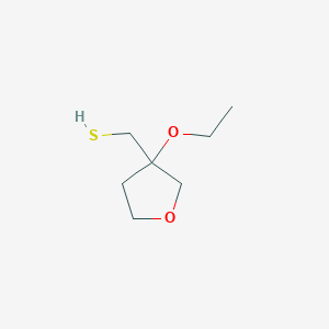 (3-Ethoxyoxolan-3-yl)methanethiol