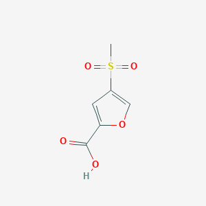 4-Methylsulfonylfuran-2-carboxylic acid