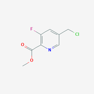 Methyl 5-(chloromethyl)-3-fluoropyridine-2-carboxylate
