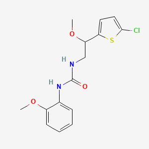 1-(2-(5-Chlorothiophen-2-yl)-2-methoxyethyl)-3-(2-methoxyphenyl)urea