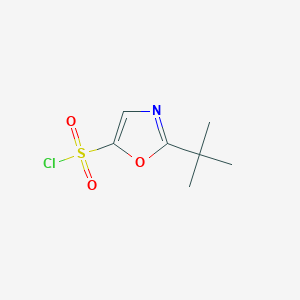 2-Tert-butyl-1,3-oxazole-5-sulfonyl chloride