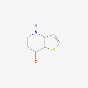 molecular formula C7H5NOS B025592 Thieno[3,2-b]pyridin-7-ol CAS No. 107818-20-2