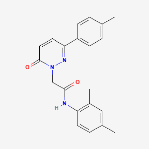 N-(2,4-dimethylphenyl)-2-[3-(4-methylphenyl)-6-oxopyridazin-1-yl]acetamide