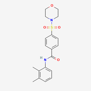 N-(2,3-Dimethyl-phenyl)-4-(morpholine-4-sulfonyl)-benzamide