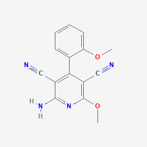 molecular formula C15H12N4O2 B255930 MFCD03011556 