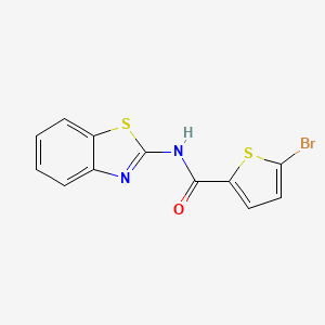N-(benzo[d]thiazol-2-yl)-5-bromothiophene-2-carboxamide
