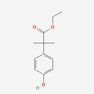 Ethyl 2-(4-hydroxyphenyl)-2-methylpropanoate