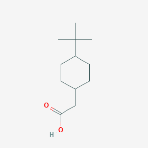 molecular formula C12H22O2 B025594 2-(4-tert-butylcyclohexyl)acetic Acid CAS No. 105906-07-8