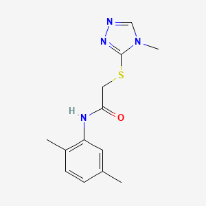 N-(2,5-Dimethyl-phenyl)-2-(4-methyl-4H-[1,2,4]triazol-3-ylsulfanyl)-acetamide