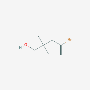 4-Bromo-2,2-dimethylpent-4-en-1-ol