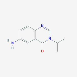 6-amino-3-isopropylquinazolin-4(3H)-one