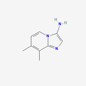 7,8-Dimethylimidazo[1,2-a]pyridin-3-amine