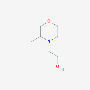 molecular formula C7H15NO2 B2559496 2-(3-Methylmorpholin-4-yl)ethan-1-ol CAS No. 1156993-48-4