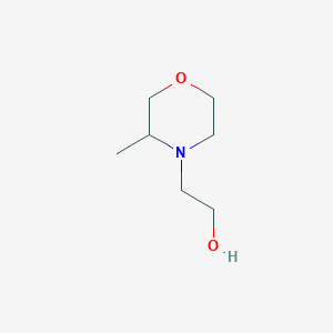 molecular formula C7H15NO2 B2559496 2-(3-Methylmorpholin-4-yl)ethanol CAS No. 1156993-48-4