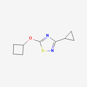 5-Cyclobutoxy-3-cyclopropyl-1,2,4-thiadiazole