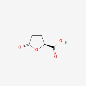 molecular formula C5H6O4 B2559611 (2S)-5-oxooxolane-2-carboxylic acid CAS No. 1053656-51-1; 21461-84-7; 53558-93-3