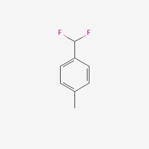 molecular formula C8H8F2 B2559634 1-(difluoromethyl)-4-methylbenzene CAS No. 66865-75-6