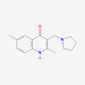 molecular formula C16H20N2O B255970 Cambridge id 6154159 