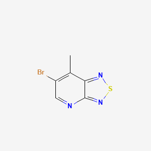6-Bromo-7-methyl-[1,2,5]thiadiazolo[3,4-b]pyridine