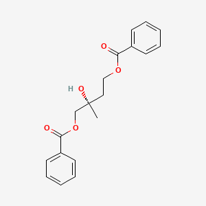 [(3S)-4-Benzoyloxy-3-hydroxy-3-methylbutyl] benzoate