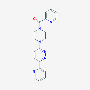 Pyridin-2-yl(4-(6-(pyridin-2-yl)pyridazin-3-yl)piperazin-1-yl)methanone