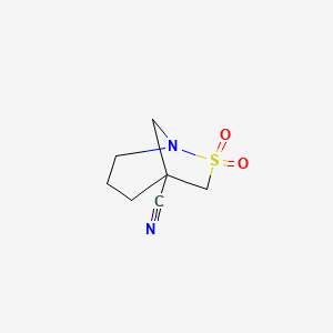 7,7-Dioxo-7lambda6-thia-1-azabicyclo[3.2.1]octane-5-carbonitrile
