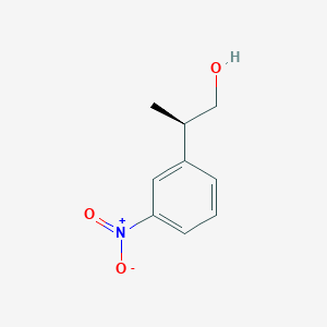 (2R)-2-(3-Nitrophenyl)propan-1-ol