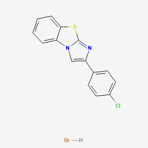 2-(4-Chlorophenyl)imidazo[2,1-b][1,3]benzothiazole hydrobromide