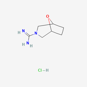 8-Oxa-3-azabicyclo[3.2.1]octane-3-carboximidamide hydrochloride