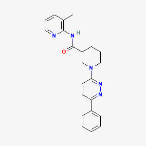 N-(3-methylpyridin-2-yl)-1-(6-phenylpyridazin-3-yl)piperidine-3-carboxamide
