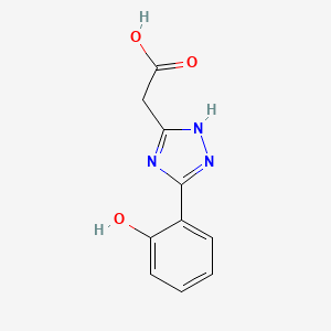 2-[3-(2-hydroxyphenyl)-1H-1,2,4-triazol-5-yl]acetic acid