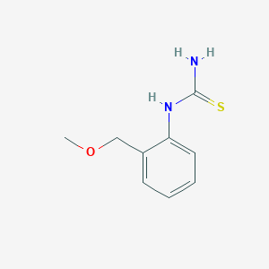 molecular formula C9H12N2OS B2560572 [2-(Methoxymethyl)phenyl]thiourea CAS No. 1248193-65-8