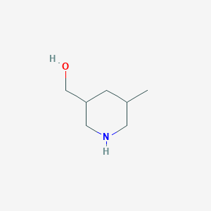 molecular formula C7H15NO B2560615 (5-Methylpiperidin-3-yl)methanol CAS No. 1552213-49-6